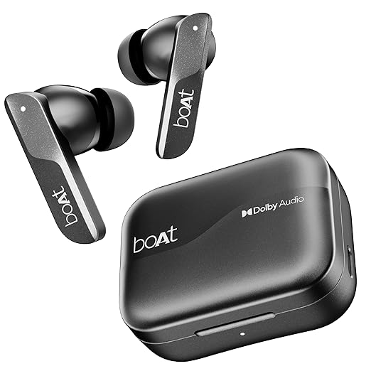 boAt Airdopes 800, Dolby Audio,Bluetooth TWS in Ear Earbuds Wireless Earphones with mic