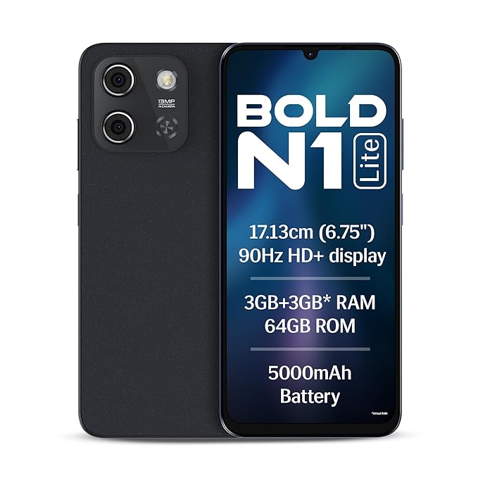 Lava Bold N1 Lite (3 GB RAM, 64 GB Storage)