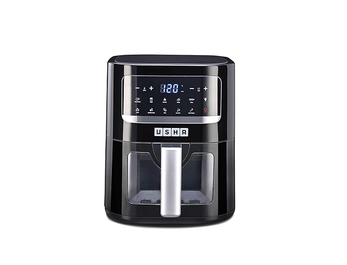 USHA Ichef Smart Air Fryer 4.5L,10 In 1 Functions , 1350W